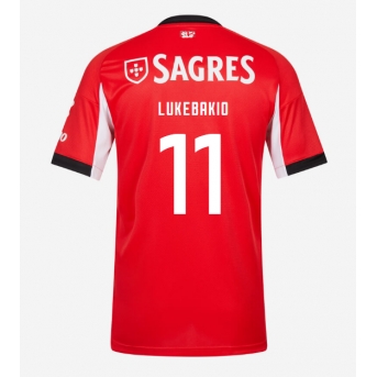 Billige Fotballdrakt Benfica Dodi Lukebakio #11 Replika Hjemmedrakt 2025-26 Kortermet